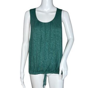 Anthropologie Dolan Tank Top Green Libba Tank Essential Basic Minimalist Casual‎
